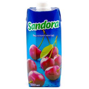 Нектар Sandora вишневый, 0,5л (4820001448566)