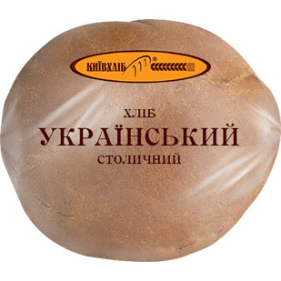 Хлеб Київхліб Украинский столичный 950г, (4820136402402)