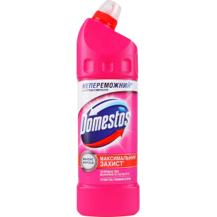 Засіб чистячий Domestos Рожевий шторм для унітазу, 1л (8714100916216)