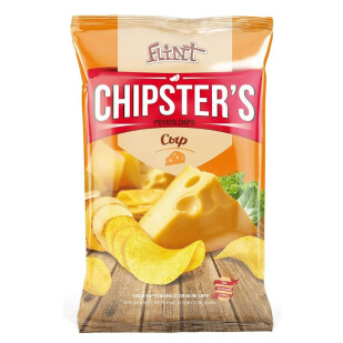 Чипсы Chipster's со вкусом сыра, 130г (4820182741784)