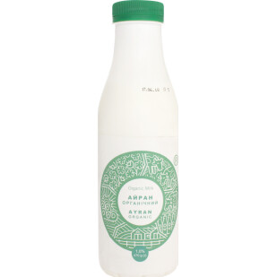 Напиток кисломолочный Organic Milk Айран 1%, 470г (4820178810616)