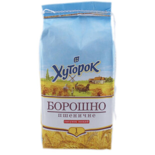 Мука Хуторок пшеничная, 1кг (4820025860269)