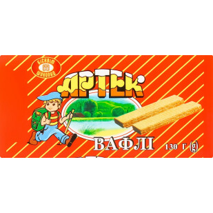 Вафли ХБФ Артек, 130г (4820002300306)