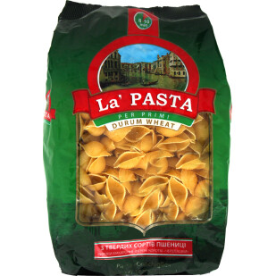 Изделия макаронные La Pasta ракушки, 400г (4820101713076)