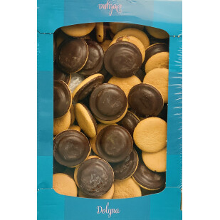 Печиво Галіція з вишнею в молочному шоколаді, 1кг/ящ