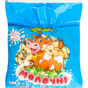 Кукурузные палочки Золотое Зерно молочные, 200г (4820017291873)