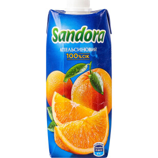 Сік Sandora апельсиновий, 0,5л (4820001448511)