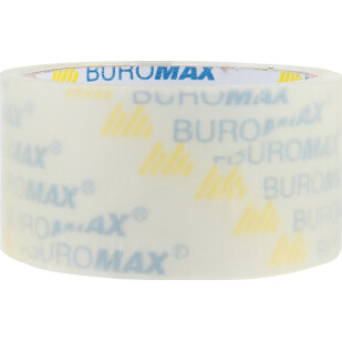 Скотч Buromax 48мм x 45м прозрачный, шт (4823078949837)