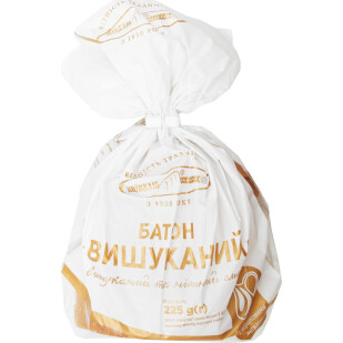Батон Київхліб Вишуканий нарізаний, 225г (4820136407803)