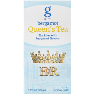 Чай чорний Gr@ce! Queen's Tea з бергамотом, 25*2г (5060207692571)