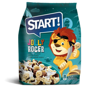 Сніданок зерновий Start Jolly Roger, 500г (4820008126542)