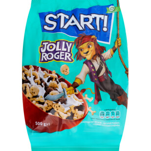 Сніданок зерновий Start Jolly Roger, 500г (4820008126542)