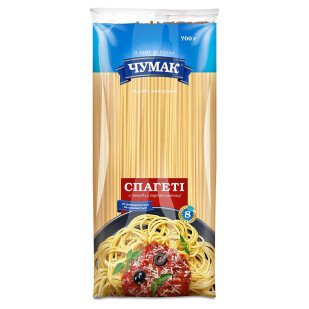 Изделия макаронные Чумак Спагетти, 700г (4820156768755)