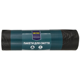 Пакети для сміття Metro Professional 240л, 10шт/уп