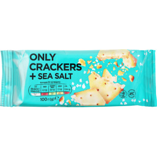 Крекеры Премія с морской солью, 100г (4823096420264)