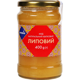 Мед Премія липовий, 400г (4824034042937)