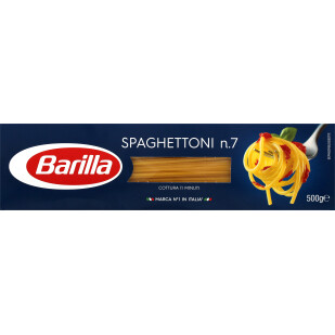Макаронные изделия Barilla Spaghettoni №7, 500г (8076808150072)