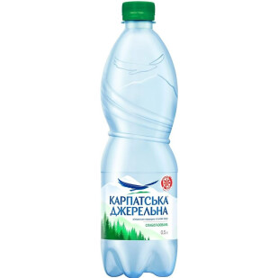 Вода минеральная Карпатська Джерельна сл/газ, 0,5л (4820051240387)