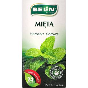 Чай травяной Belin Мята, 24х1,5г (5900675005735)