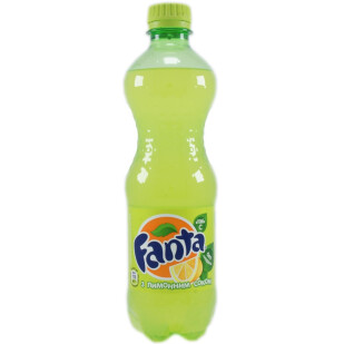 Напиток сильногазированный Fanta Лимон, 0,5л (54492493)