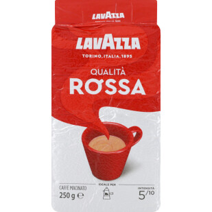 Кава мелена Lavazza Qualita Rossa, 250г (80007128)