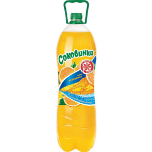 Напиток сокосодержащий Соковинка Апельсин, 2л (4820051240141)