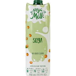 Напиток Vega Milk соевый ультрапастеризованный, 0,95л (4820192263610)
