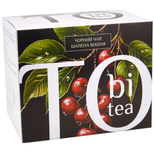 Чай фруктовый Tobi Безумная вишня, 20*2,5г
