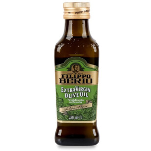 Олія оливкова Filippo Berio Extra Virgin с/б, 250мл (8002210500105)