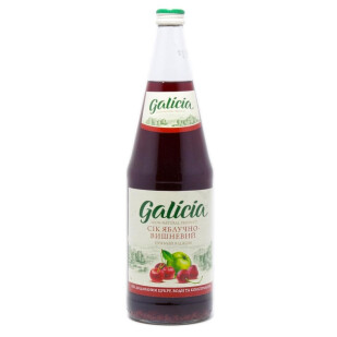 Сок Galicia яблочно-вишневый прямого отжима, 1л (4820151000416)