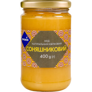 Мед Премія соняшниковий, 400г (4824034042951)