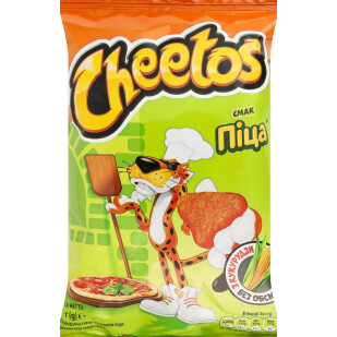 Снеки Cheetos кукурудзяні зі смаком піци, 50г (4823063125659)