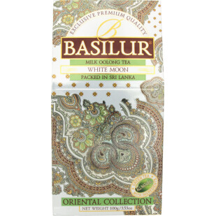 Чай зелений Basilur White moon, 100г (4792252916449)