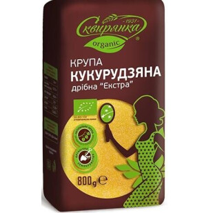 Крупа Сквирянка кукурузная экстра Organik, 800г (4820006011291)