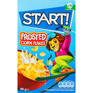 Хлопья Start кукурузные глазированные, 90г (4820008120625)