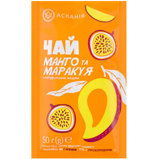 Чай концентрированный Асканія Манго и Маракуя, 50г (4820071647913)