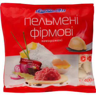 Пельмени Геркулес Фирменные, 400г (4820020710040)