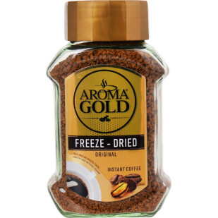 Кофе растворимый Aroma Gold Espresso, 100г (4771632190778)