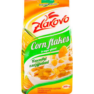 Хлопья кукурузные Золотое зерно глазированные, 300г (4820017297066)