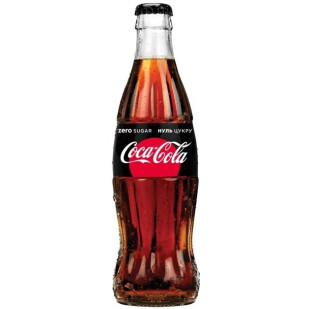 Напиток Coca-Cola Zero стекло, 0,25л (90338120)