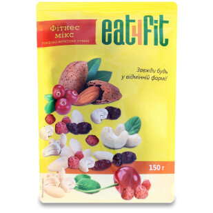 Суміш горіхово-фруктова Eat4fit Fitness mix, 150г (4820212130076)