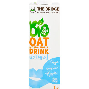 Напиток овсяный The Bridge органический, 1л (8019428000105)