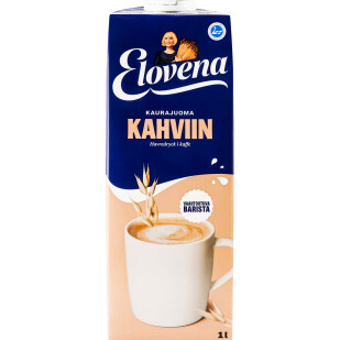 Напиток Elovena Barista овсяный к кофе 3%, 1л (6411200112747)