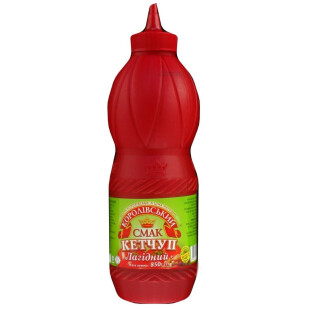 Кетчуп Королівський смак Нежный+, 850г (4820044096687)