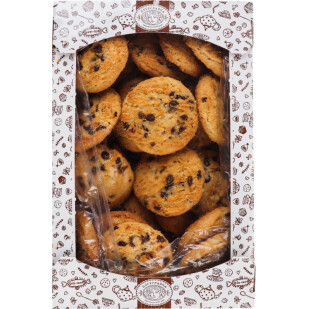 Печиво Богуславна з шоколадними краплинами, 450г (4820027892893)