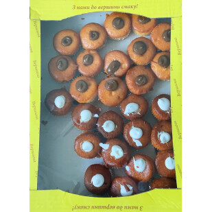 Кекс Вершина міні ассорті, 1,6кг/ящ