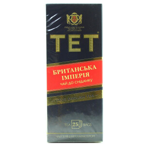 Чай черный ТЕТ Британская империя байховый, 25*2г/уп (5060207694155)