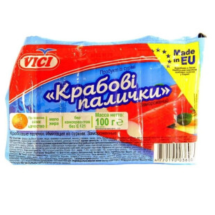 Палочки крабовые VICI, 100г (4770190036085)