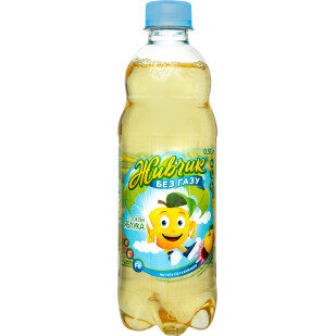 Напиток Живчик яблоко негазированный, 0,5л (4820000195454)