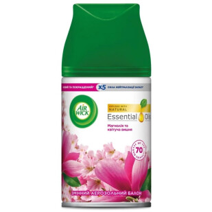 Баллон сменный аэрозольный Air Wick Freshmatic Магнолия и цветущая вишня, 250мл (3059943009080)